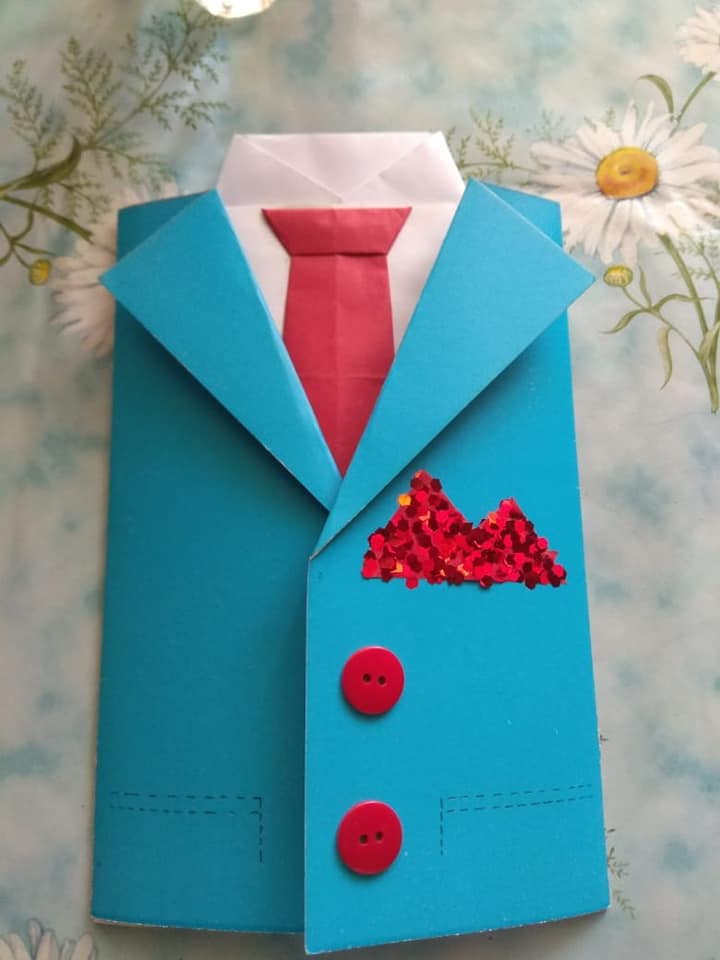 3Г сынып оқушылары Жеңіс күнімен құттықтаулар дайындады. Ученики 3г класса подготовили поздравления  с ДНЁМ ПОБЕДЫ, для своих прадедушек.