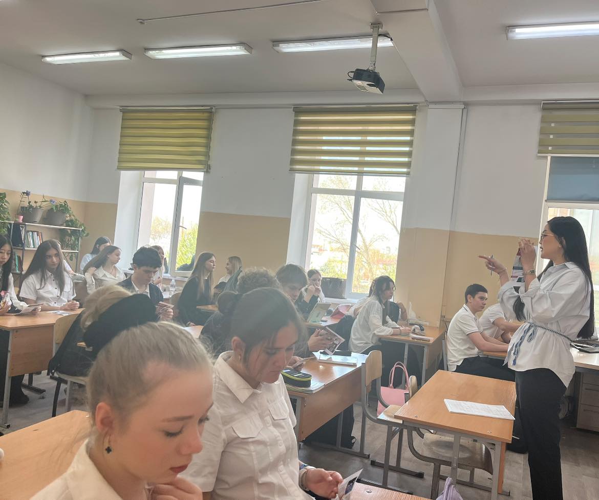 ATFITC колледжінің өкілдерімен кездесу. Встреча с представителями колледжа ATFITC